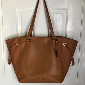 Brahmin Charleston Tan Cheyenne Tote w/dustbag